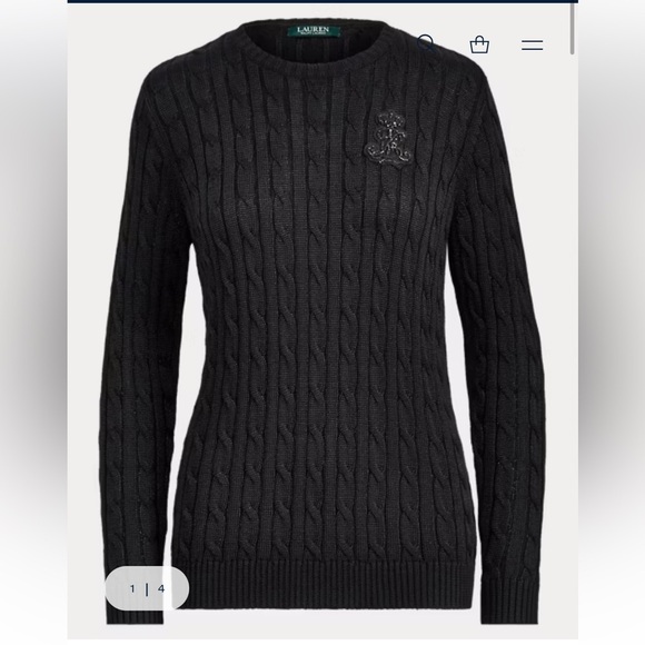 Ralph Lauren Cable Knit Sweater - Picture 3 of 3